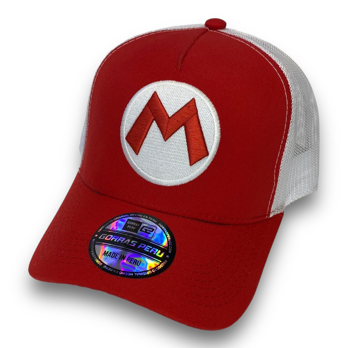 DM Gorra Diseño Mario - Gorras Perú