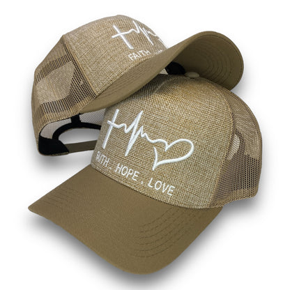 DM Gorra Faith / Hope / Love - Gorras Perú