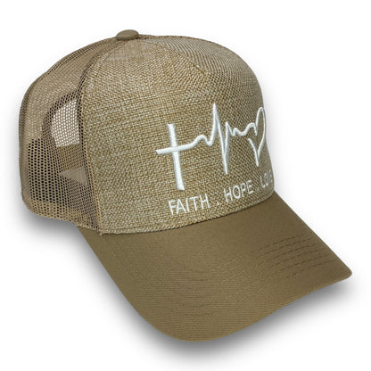 DM Gorra Faith / Hope / Love - Gorras Perú