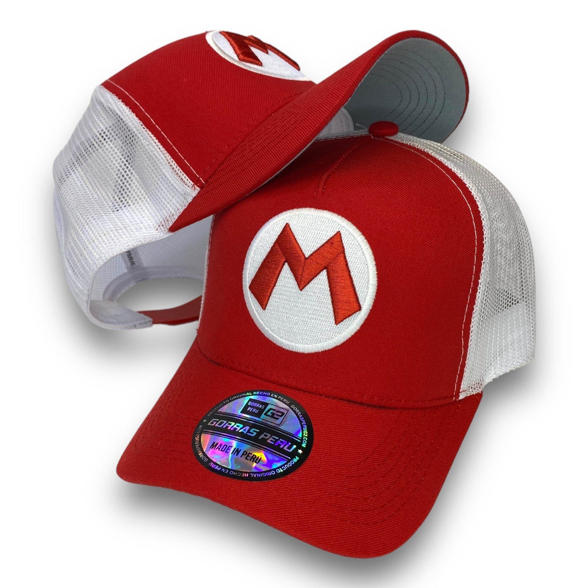 Gorra Diseño Mario - Gorras Perú