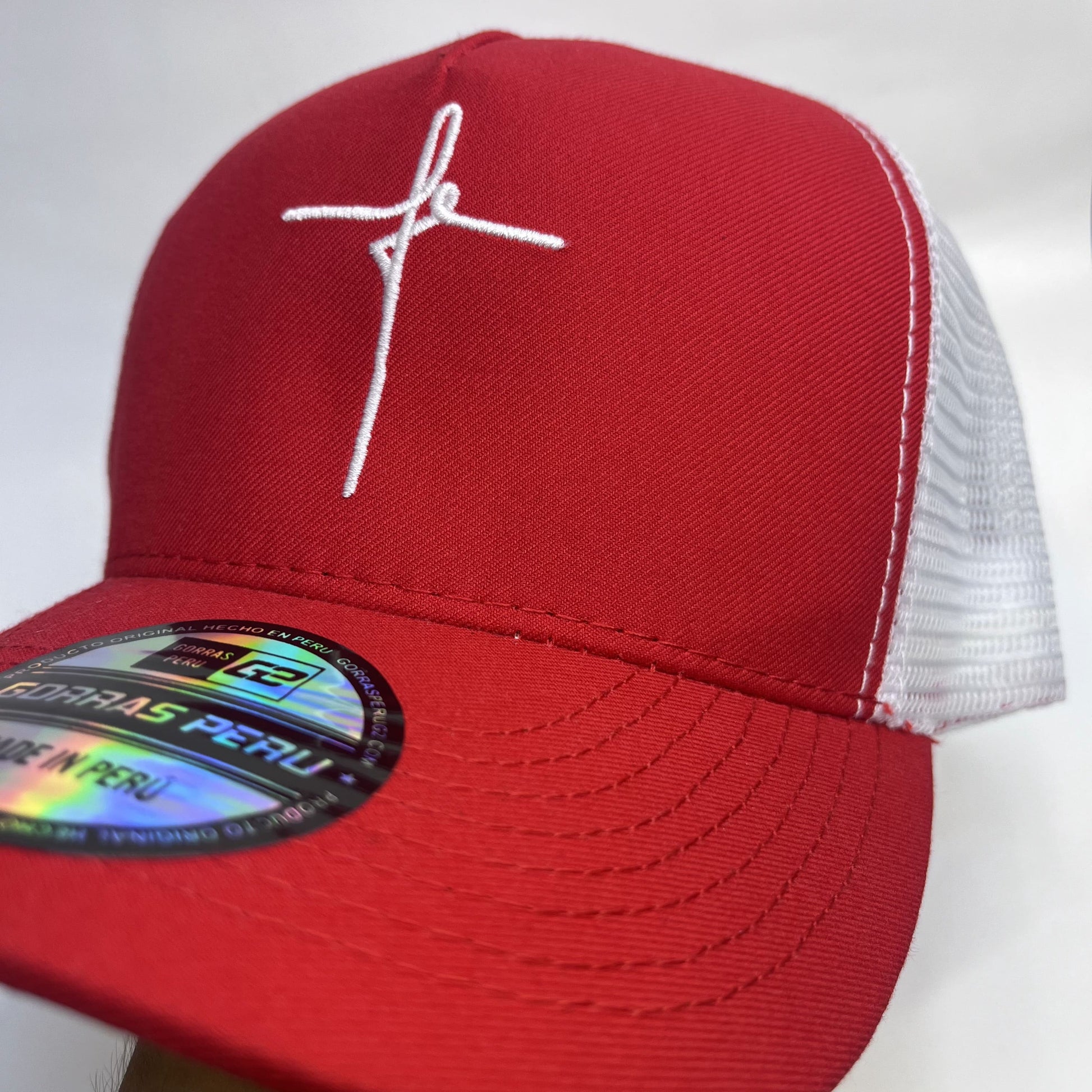 DM Gorra Fe Rojo - Gorras Perú