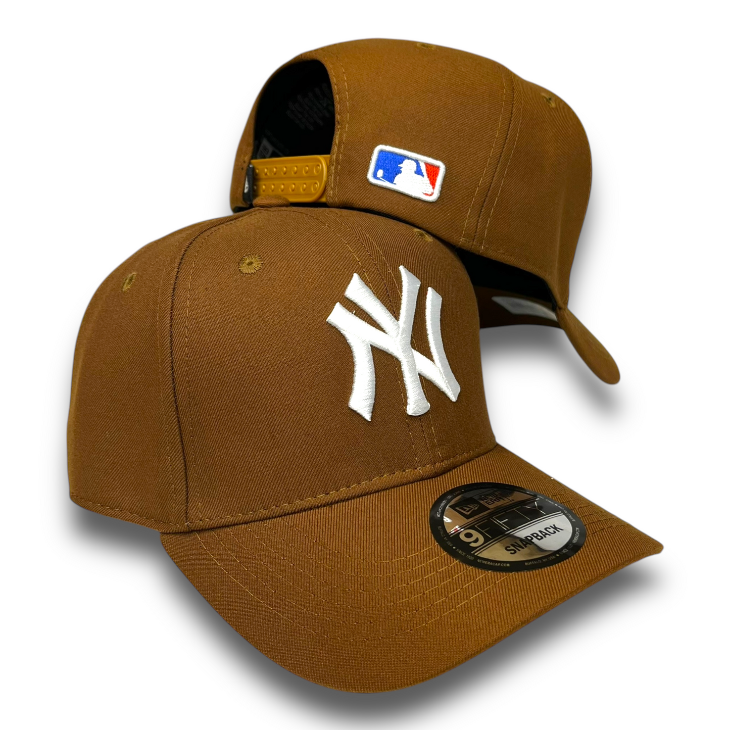 GORRA NEW YORK MARRON