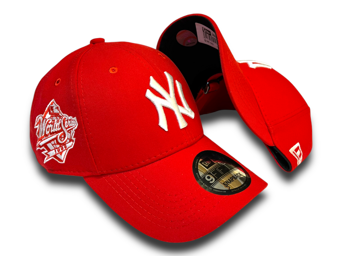 Gorra New York bordado blanco