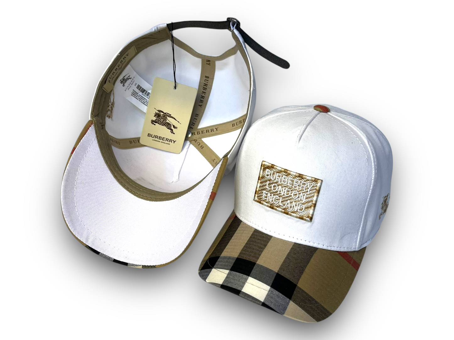 Gorra Burberry Blanco