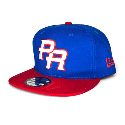 Royal Blue Puerto Rico Red Visor Gray Bottom