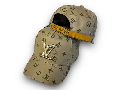 Gorrra Louis Vuitton Beige