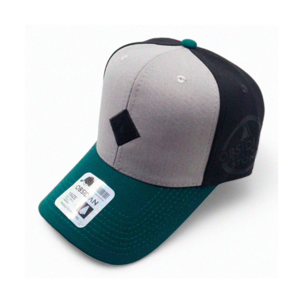 Obsidian Gris - Gorras Perú