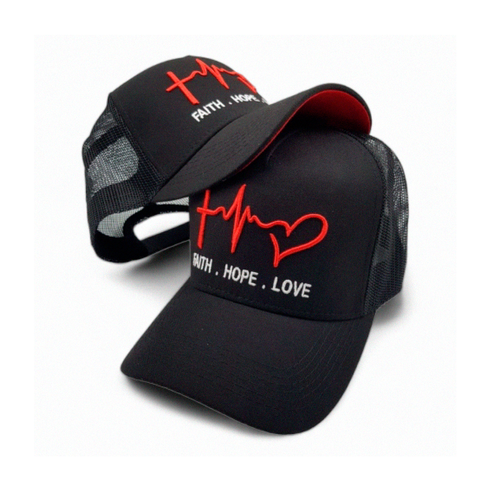 DM Gorra Faith / Hope / Love - Gorras Perú