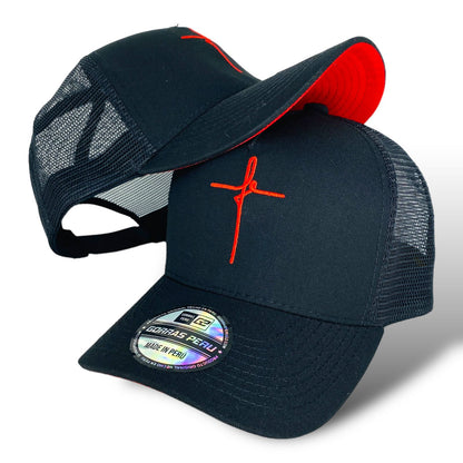 DM Gorra Fe Rojo - Gorras Perú