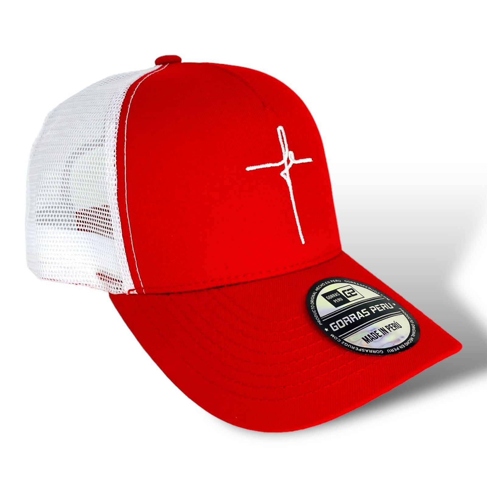 DM Gorra Fe Rojo - Gorras Perú