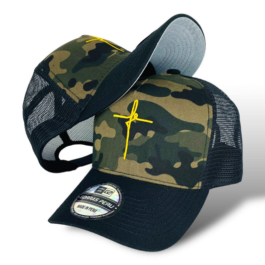 DM Gorra Fe Camuflado - Gorras Perú