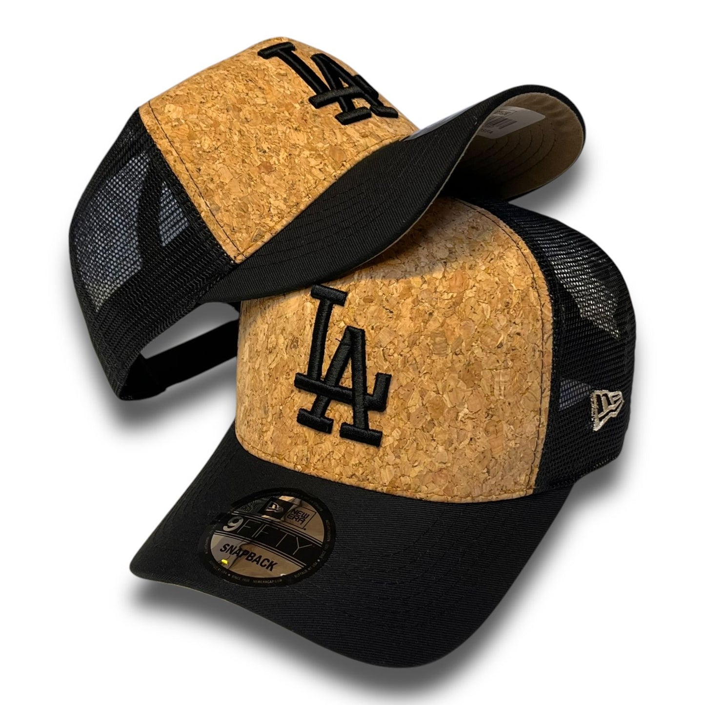 gorra los angeles en corcho