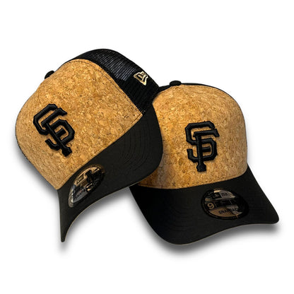 gorra san francisco en tela corcho