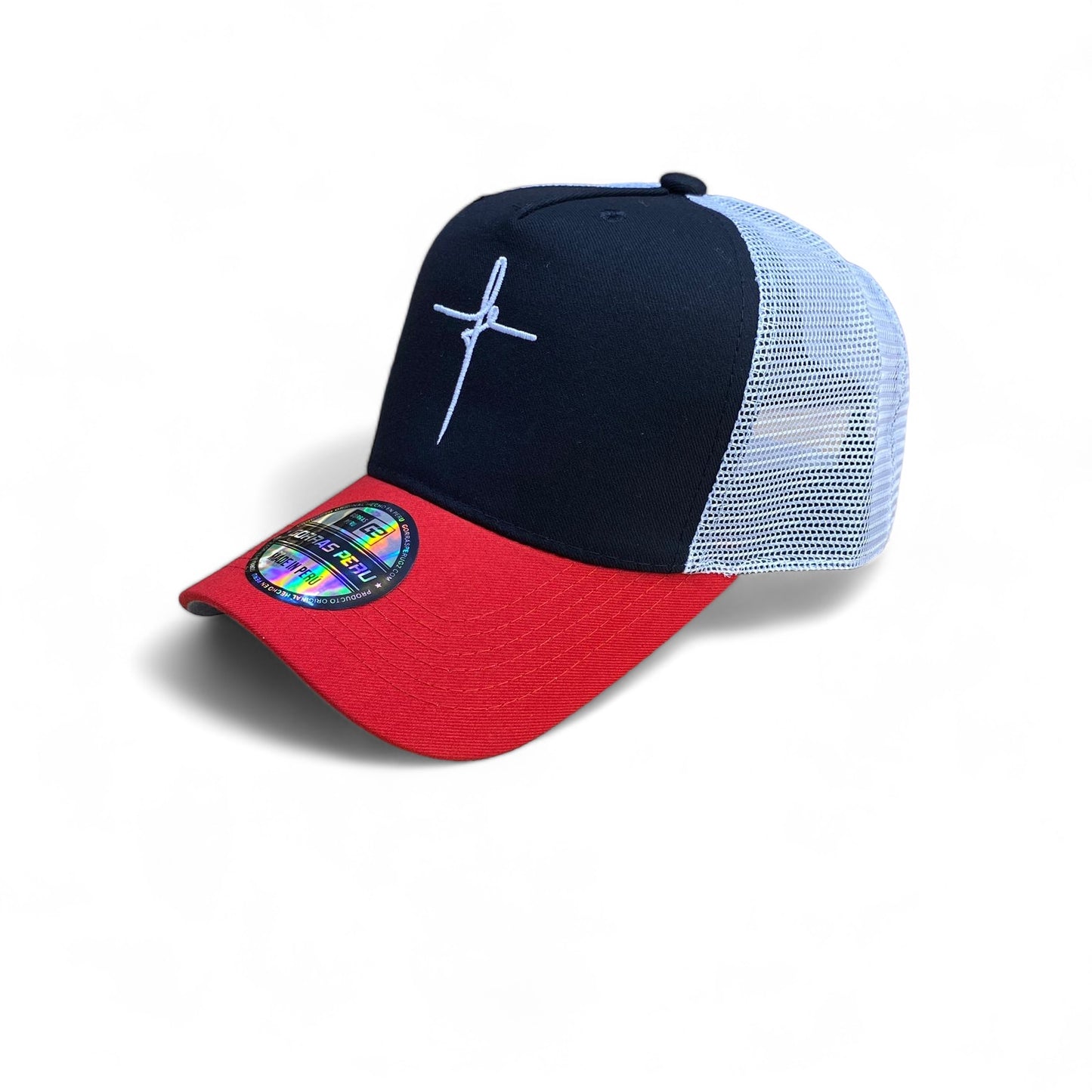 DM Gorra Fe Vicera Roja - Gorras Perú