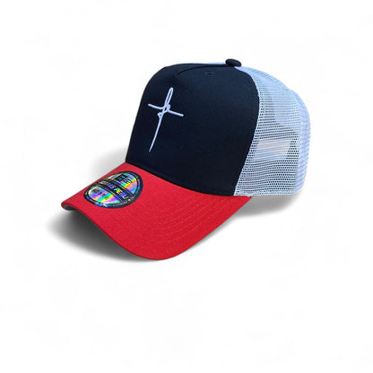 DM Gorra Fe Vicera Roja - Gorras Perú