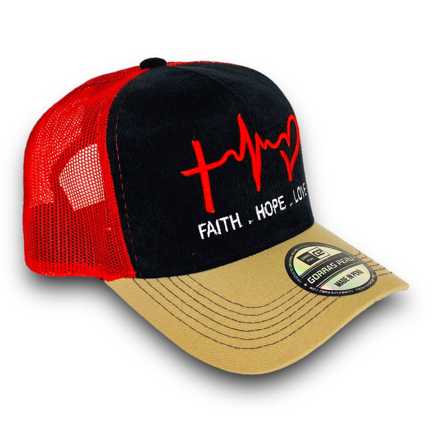 DM Faith Vicera Beige - Gorras Perú