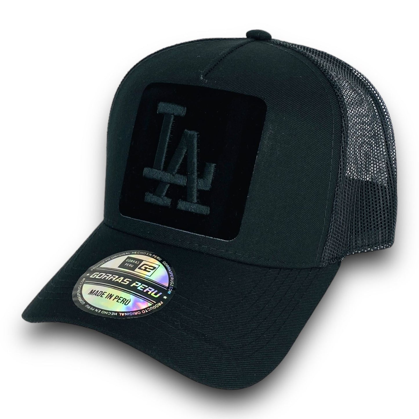 DM Los Angeles Negro - Gorras Perú