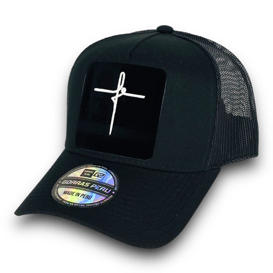 DM Gorra Fe base negro - Gorras Perú