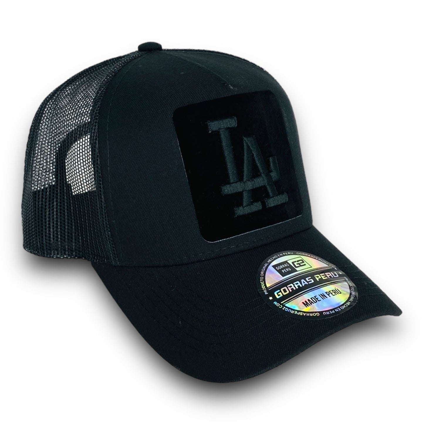 DM Los Angeles Negro - Gorras Perú